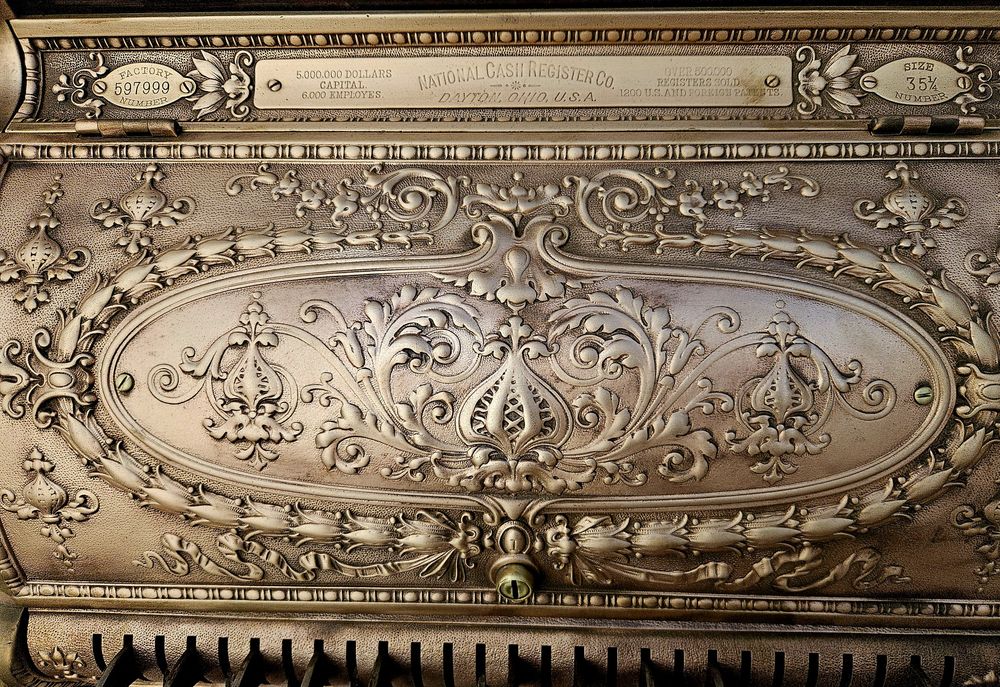 Касовий кассовый апарат National cash register model 35 1/4, 1907р