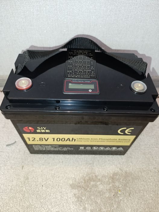 Акумулятор Lifepo SJY 12V/100AH з екраном LSD