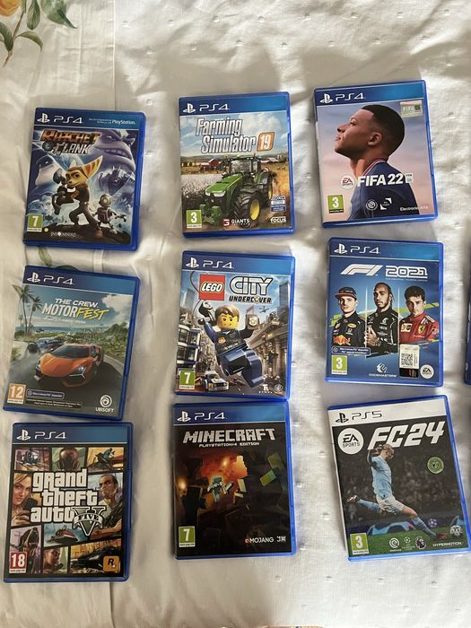 Jogos PS4 - vendo individualmente ou em lote