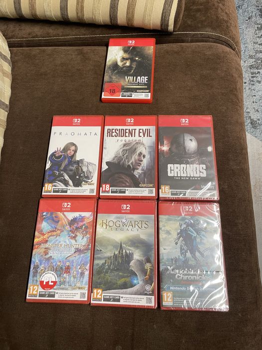 Switch 2 zestaw gier