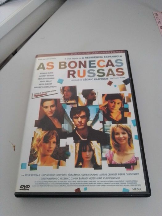 DVD As Bonecas Russas Filme francês Les Poupées Russes Romain Duris