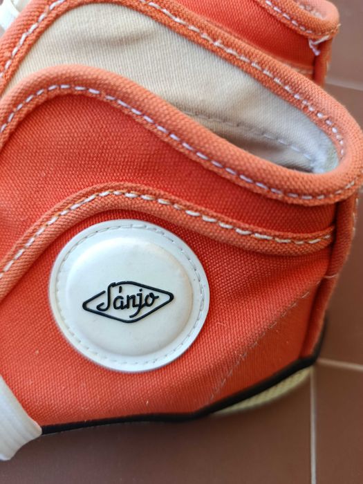 Tênis senhora laranja Sanjo