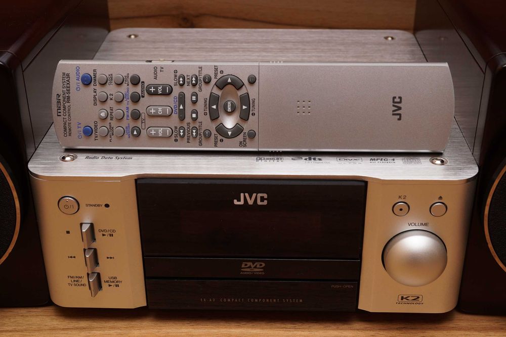 Міні Hi-Fi система JVC EX-A3 музичний центр USB / CD / DVD / FM / AM