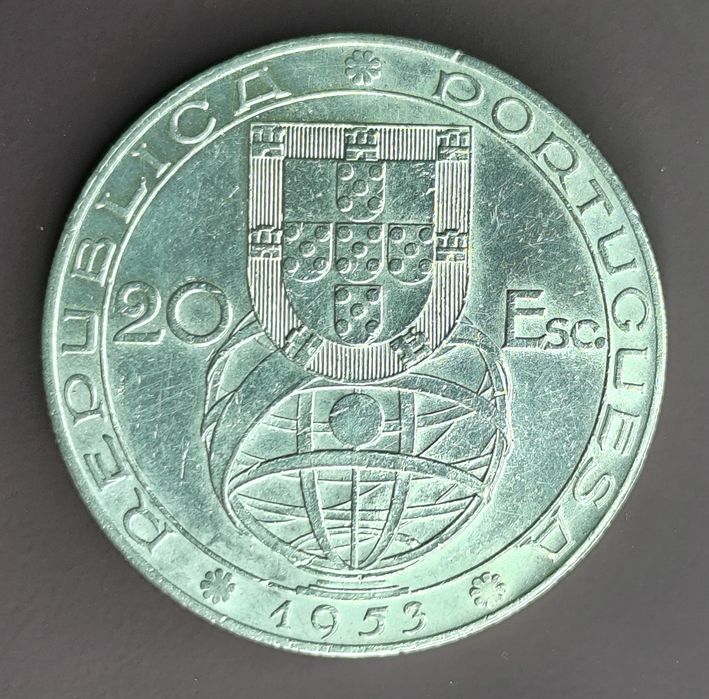 Lote de moedas portuguesas