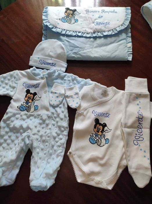 Enxoval de bebê personalizado