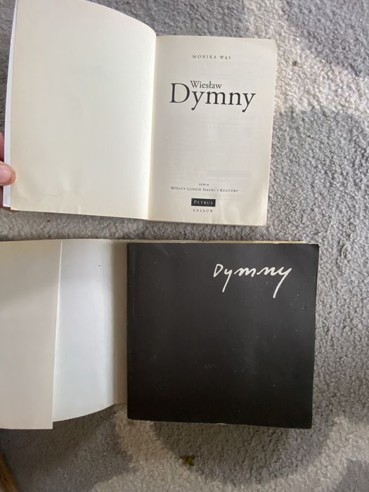 Monika Wąs. Wiesław Dymny