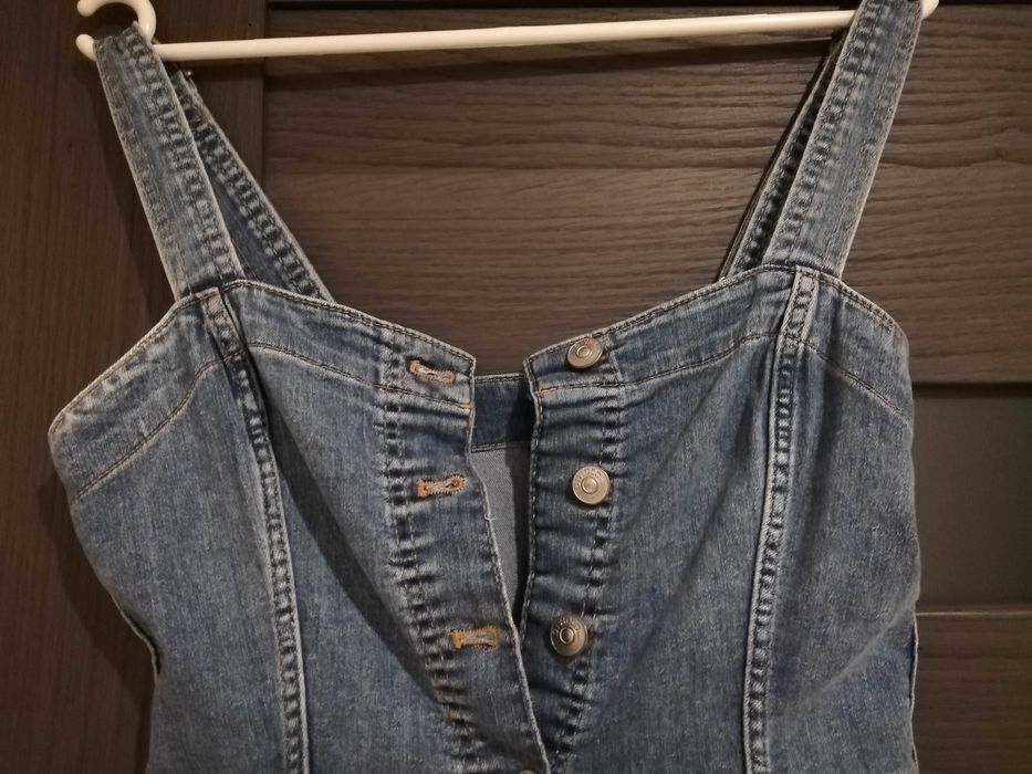 Sukienka jeansowa h&m