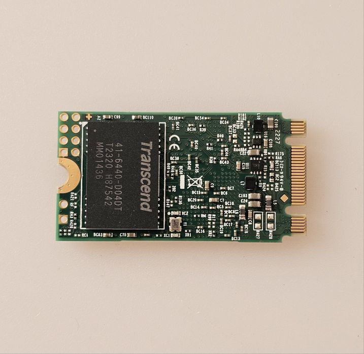 SSD Transcend 430S 1TB M.2 2242 SATA - практично новий, 3 години напрацювання