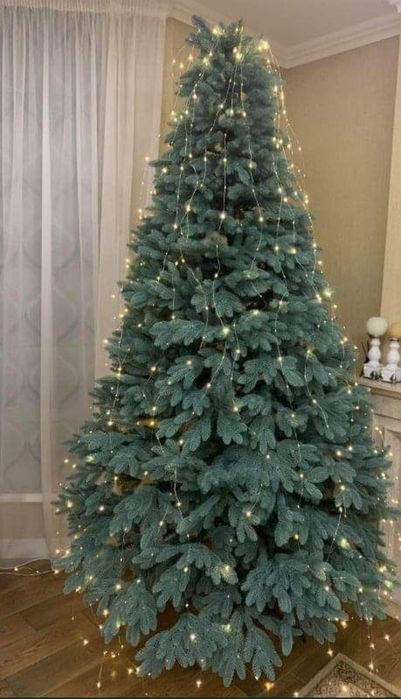 Ялинка лита Швейцарська зелена та блакитна