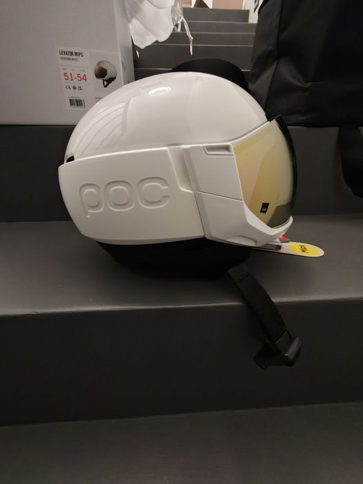 Kask Poc Levante White /Gold *Nowy*Oryginalny * M-L