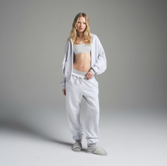 Жіноче худі SKIMS Cotton Fleece Classic Zip Up