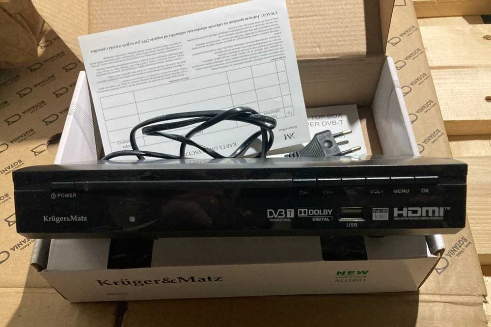 Kruger&Matz Dekoder DVB-T model KM0201