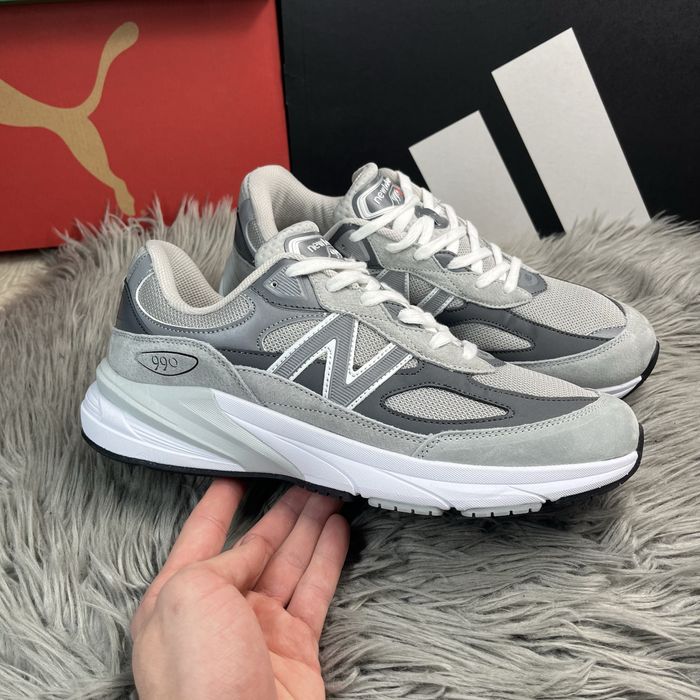 Кросівки чоловічі New Balance 990V6 Grey, розміри (41-45)