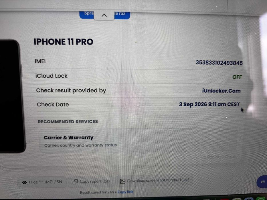 iPhone 11 PRO 512 GB bez blokad