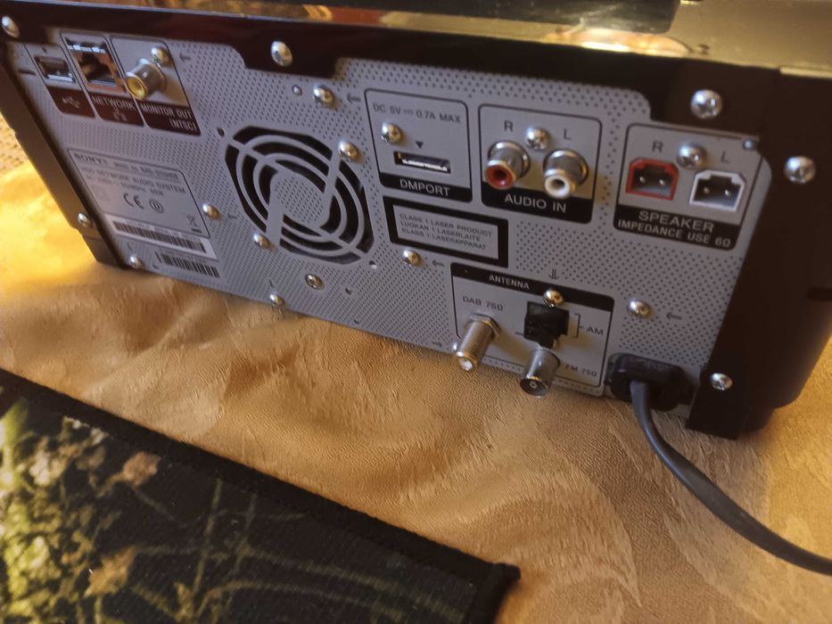 Sony giga juke nas cd hdd radio usb