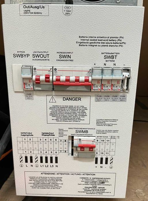 UPS Riello 6K5 6000VA 4500W