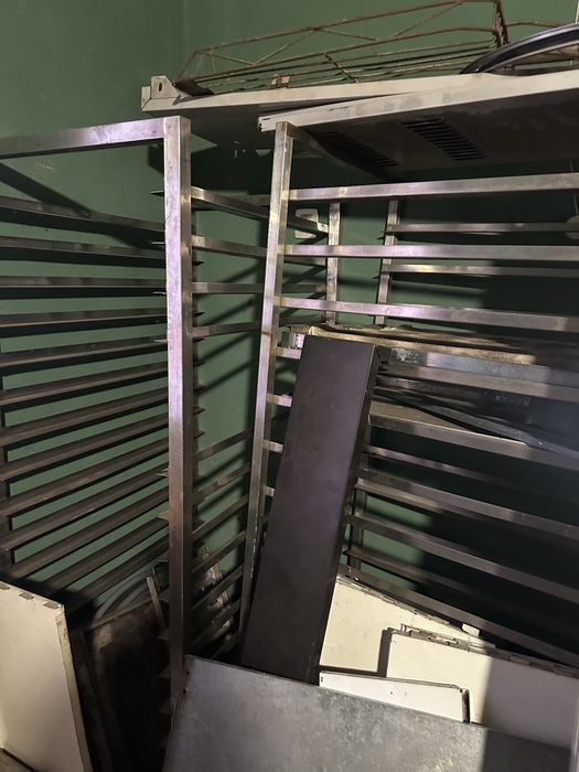 Tabuleiros de panificacao em inox