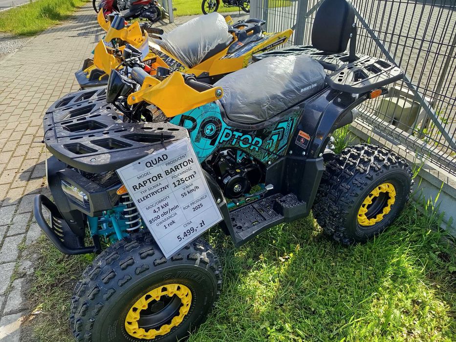 Zobacz: QUAD BARTON RAPTOR 125 cm3 na prezent // raty 0%