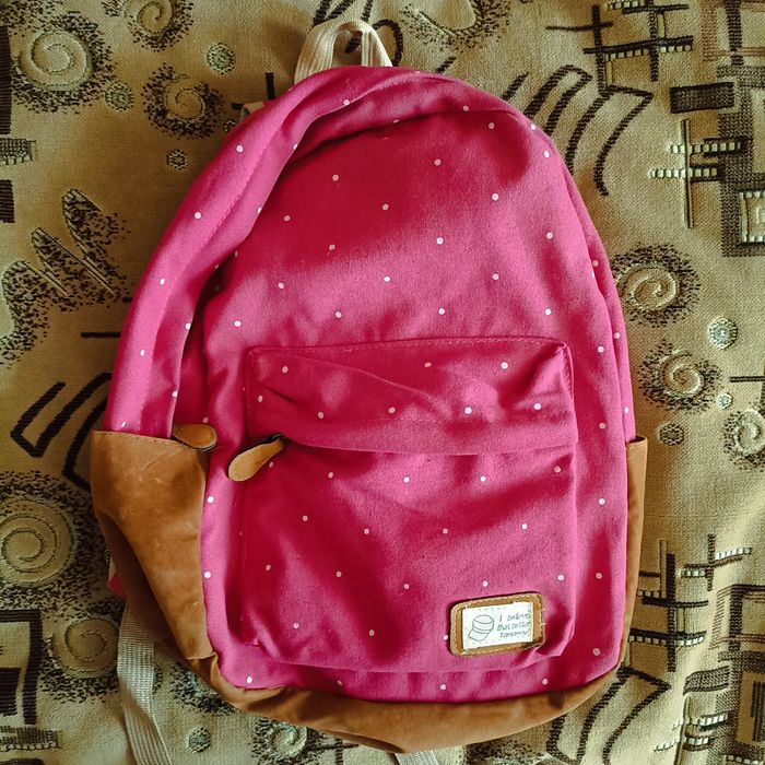 Рюкзак ткань розовый