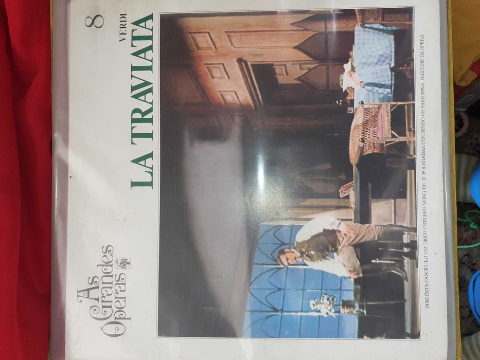 As Grandes Operas 8 Lp 1971 Verdi La Traviata