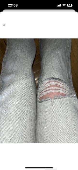 Джинсы wideleg трендовые