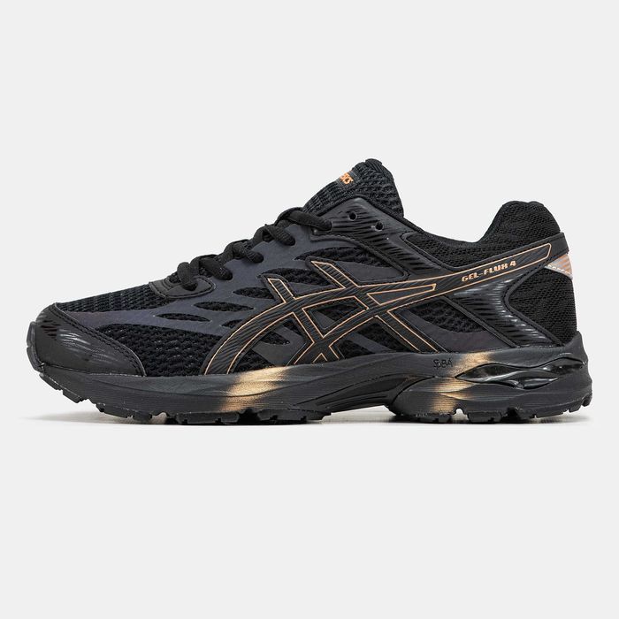Кросівки Asics Gel-Flux 4 Black/Gold premium