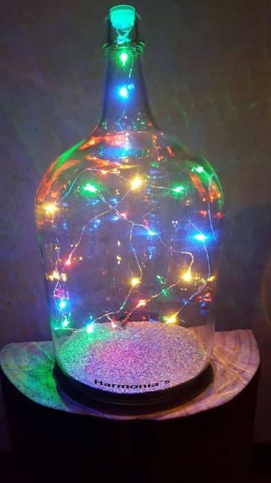 Garrafões de Vidro - Decoração