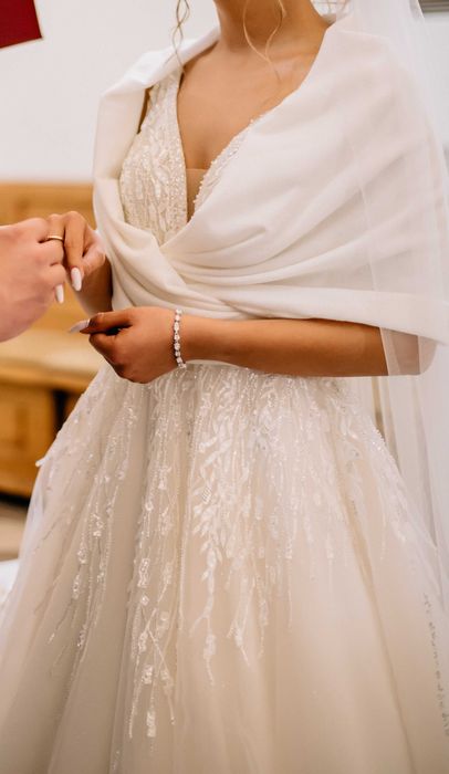 Suknia ślubna "Emenuela" rozmiar 34