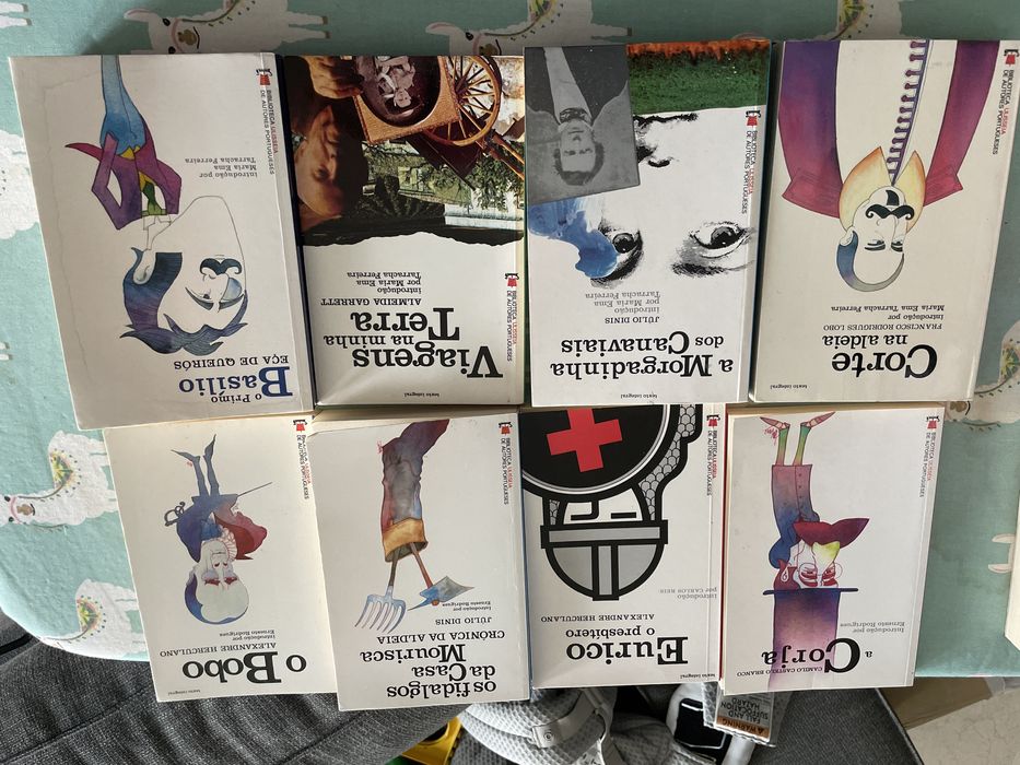 Livros Biblioteca Ulisseia de autores portugueses NOVOS