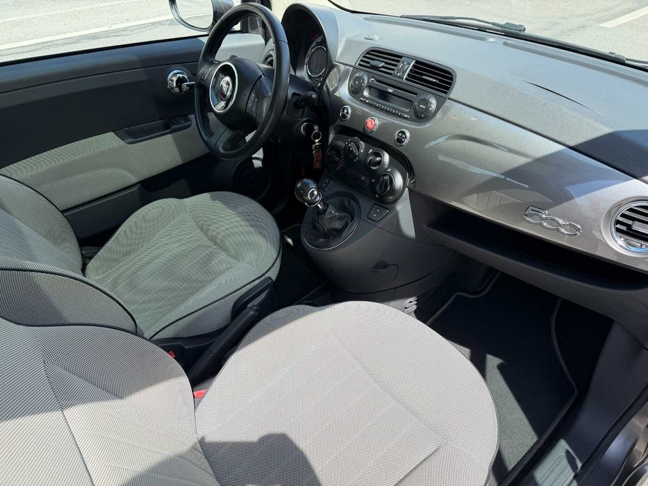 Fiat 500 1.2 Lounge - Nacional – 105.000 km – Teto Panorâmico – Impecável