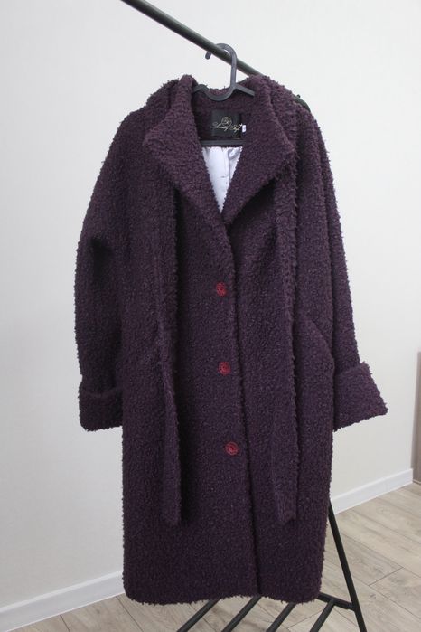 Тепле пальто букле
