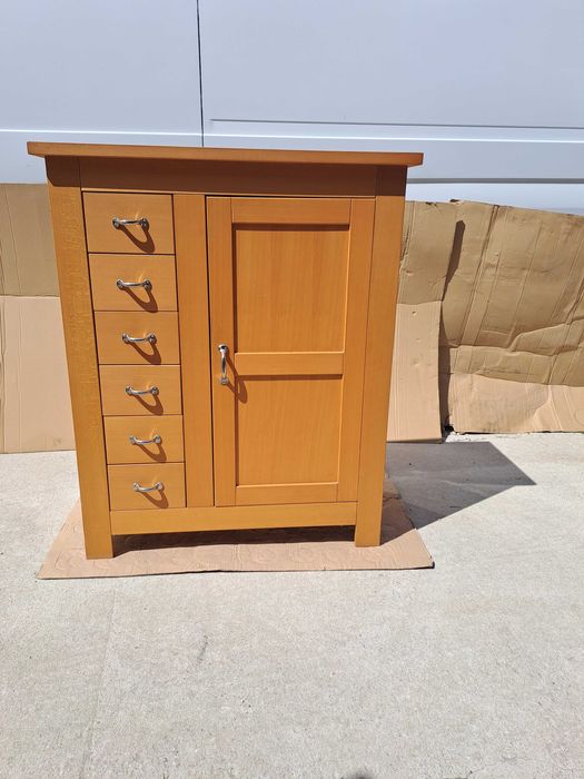 Komoda bukowa jasny orzech