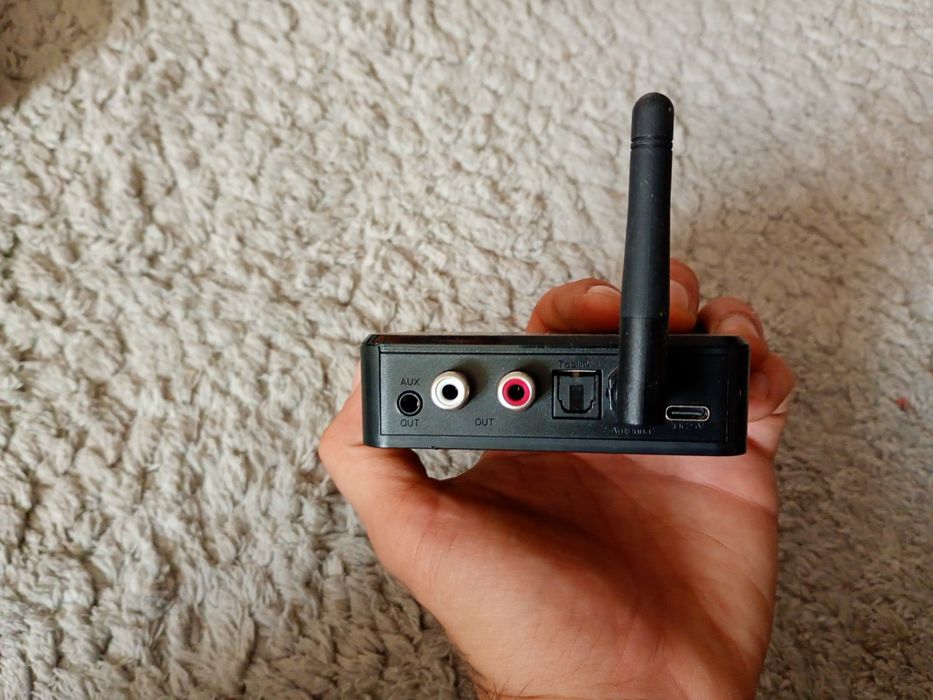 Adaptador áudio bluetooth