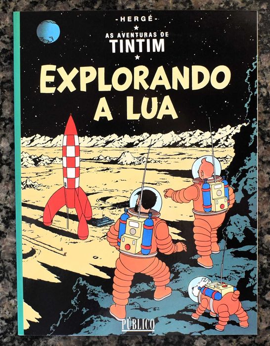 Tintim - Explorando a Lua