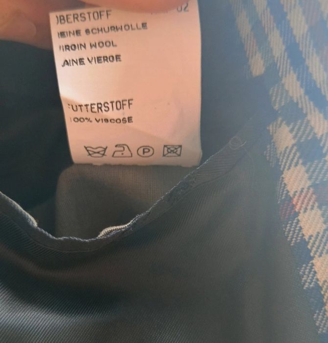 Burberry marynarka wełniana 52