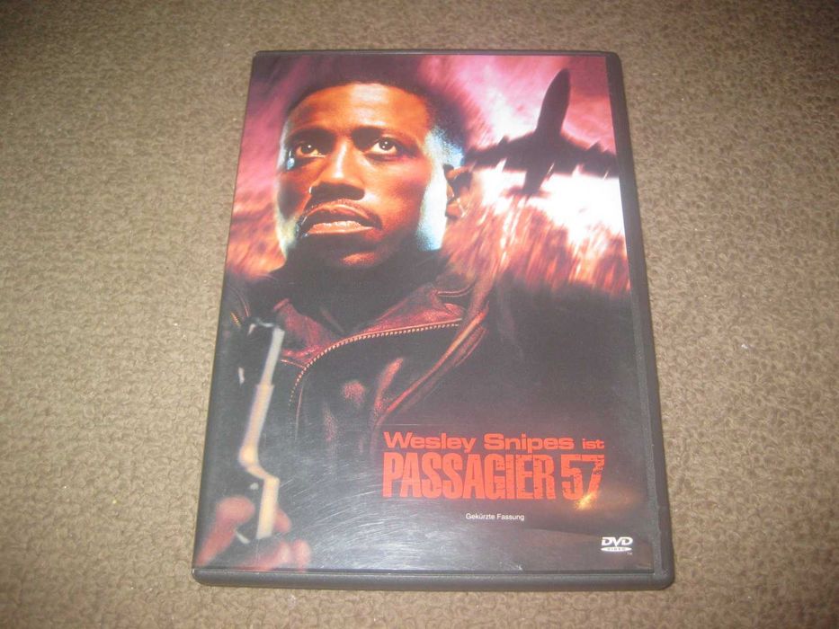 DVD "Passageiro 57" com Wesley Snipes/Raro!