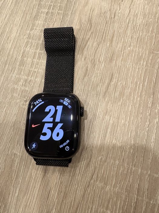 Apple watch serie 10 Gps + cellular 46mm em titanium natural