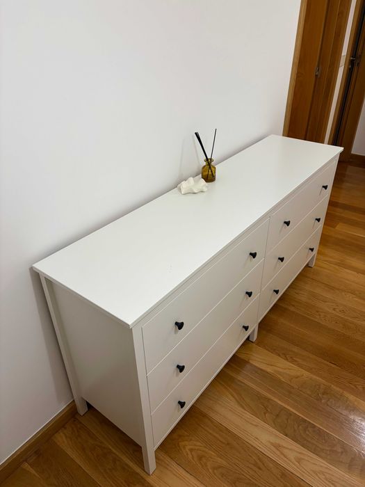 Cómoda branca com 6 gavetas - KOPPANG IKEA
