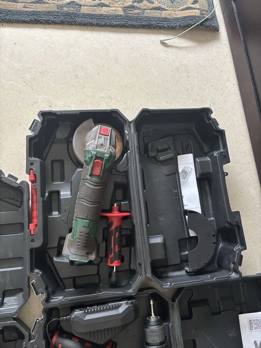 Conjunto 4 maquinas Parkside