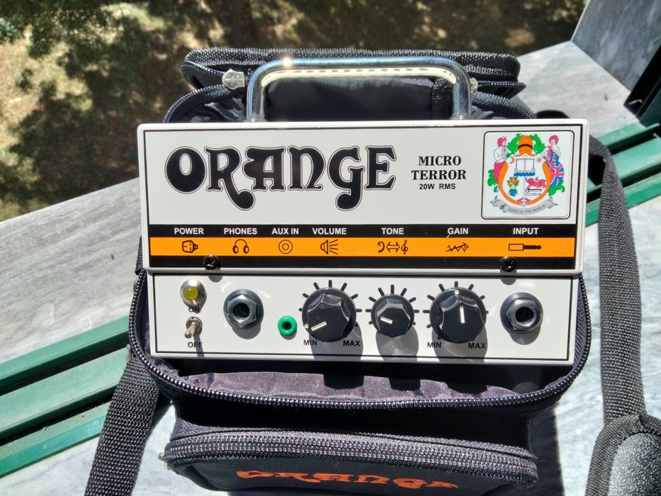 Orange Micro Terror c bolsa de transporte original