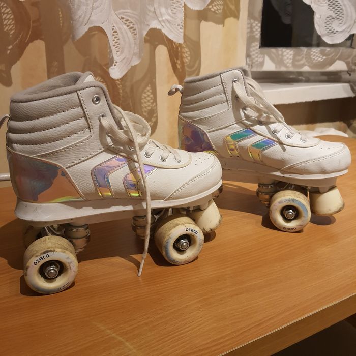 Wrotki damskie jak nowe