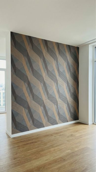 Поклейка шпалер 100 грн/м2