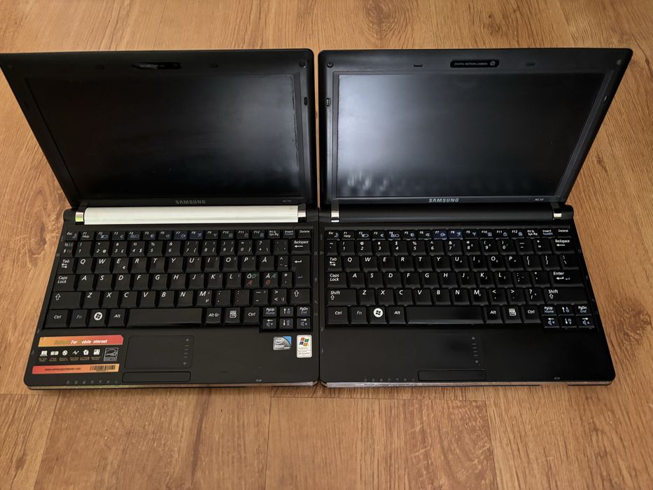 Zestaw laptopów Samsung i Sony