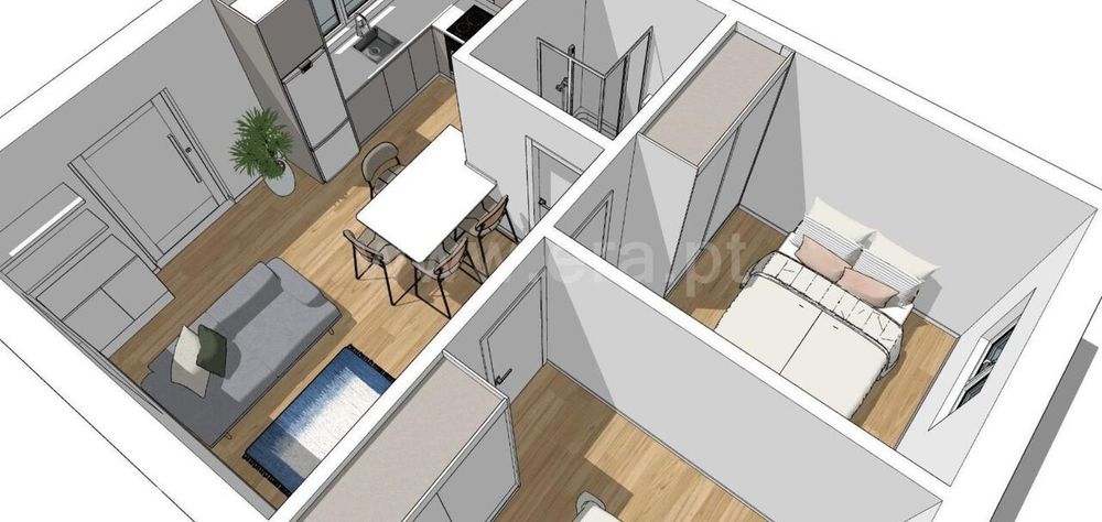 Apartamento T2 / Covilhã, Cantar - Galo