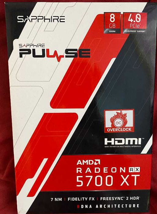 Відеокарта Sapphire Radeon RX 5700 XT 8GB GDDR6