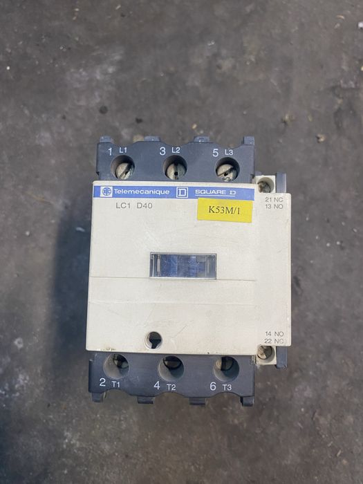 Stycznik schneider telemecanique LC1 D40
