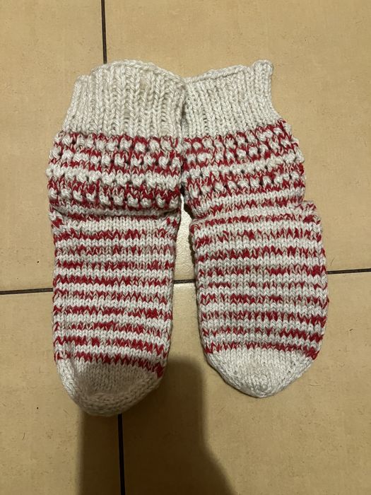 Skarpety bambosze ręcznie robione