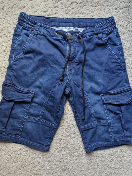 2 pary spodenek jeansowych r.L