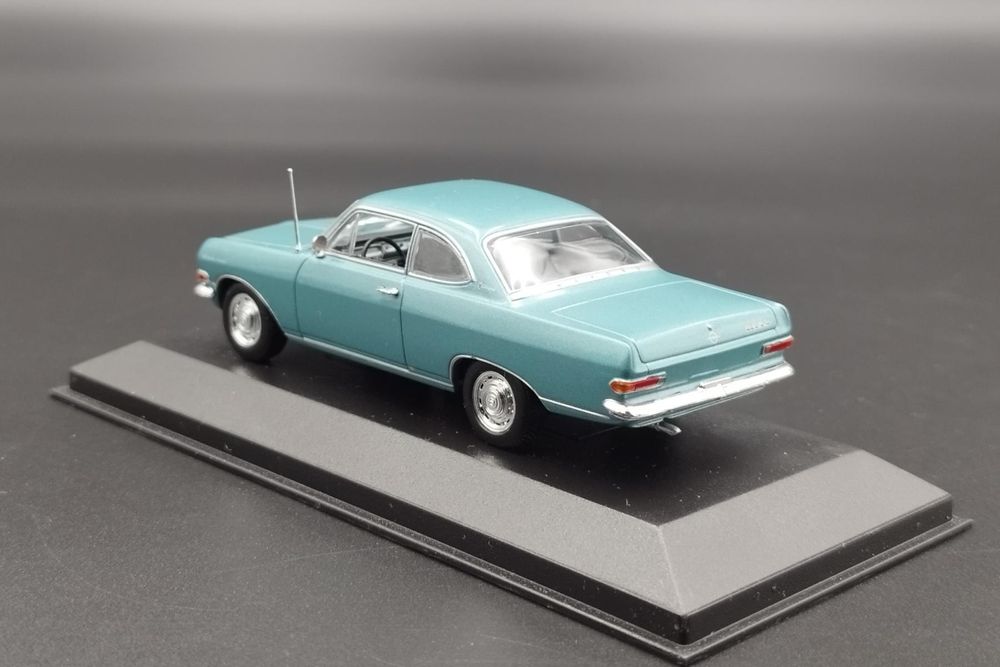 1:43 Opel Rekord Blue Metallic Minichamps