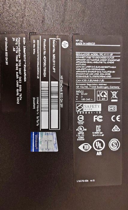 HP EliteDesk 800 G4 | i7-8700 | 64GB Kingston FURY | 1TB